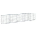 Horganyzott vas gabion kosár fedéllel 500 x 50 x 100 cm 2