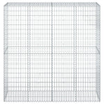 Horganyzott vas gabion kosár fedéllel 200 x 50 x 200 cm 3