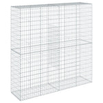 Horganyzott vas gabion kosár fedéllel 200 x 50 x 200 cm 5