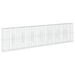 Horganyzott vas gabion kosár fedéllel 800 x 50 x 200 cm 2