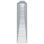 Horganyzott vas gabion kosár fedéllel 800 x 50 x 200 cm 4