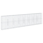 Horganyzott vas gabion kosár fedéllel 800 x 50 x 200 cm 5