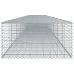 Horganyzott vas gabion kosár fedéllel 900 x 100 x 50 cm 4
