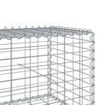 Horganyzott vas gabion kosár fedéllel 900 x 100 x 50 cm 6