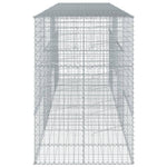 Horganyzott vas gabion kosár fedéllel 400 x 100 x 150 cm 4