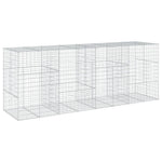 Horganyzott vas gabion kosár fedéllel 400 x 100 x 150 cm 5