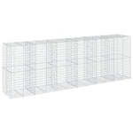 Horganyzott vas gabion kosár fedéllel 600 x 100 x 200 cm 2