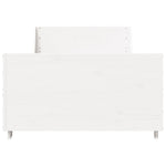 Fehér tömör fenyőfa ágy matrac nélkül 90 x 200 cm 4