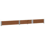 Barna tömör fenyőfa raklapmagasító 150 x 100 cm 4