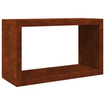 Tűzifa állvány 100x40x60 cm időjárásálló acélból 7
