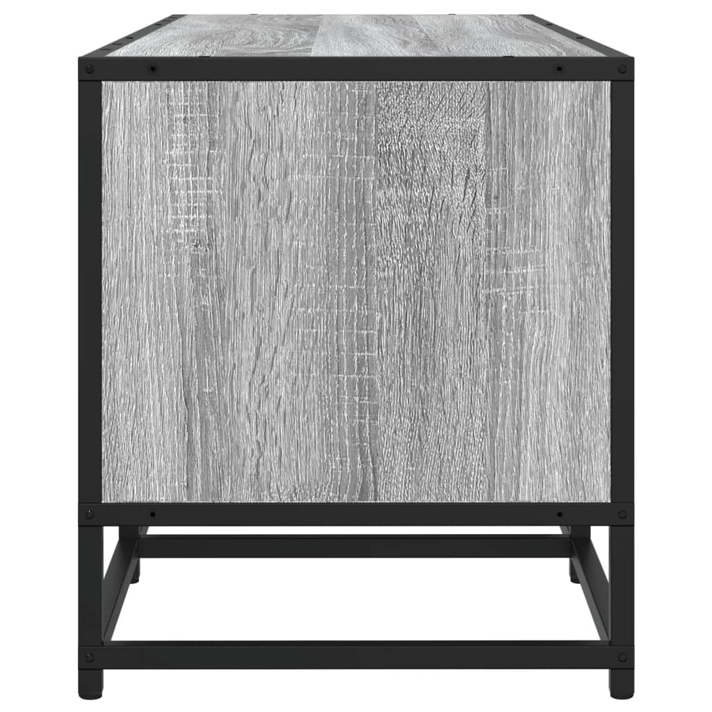 Szürke sonoma színű szerelt fa TV-szekrény 180 x 35 x 41 cm 5