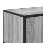 Szürke sonoma színű szerelt fa TV-szekrény 180 x 35 x 41 cm 8