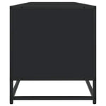 Fekete szerelt fa TV-szekrény 180,5 x 40 x 46 cm 6