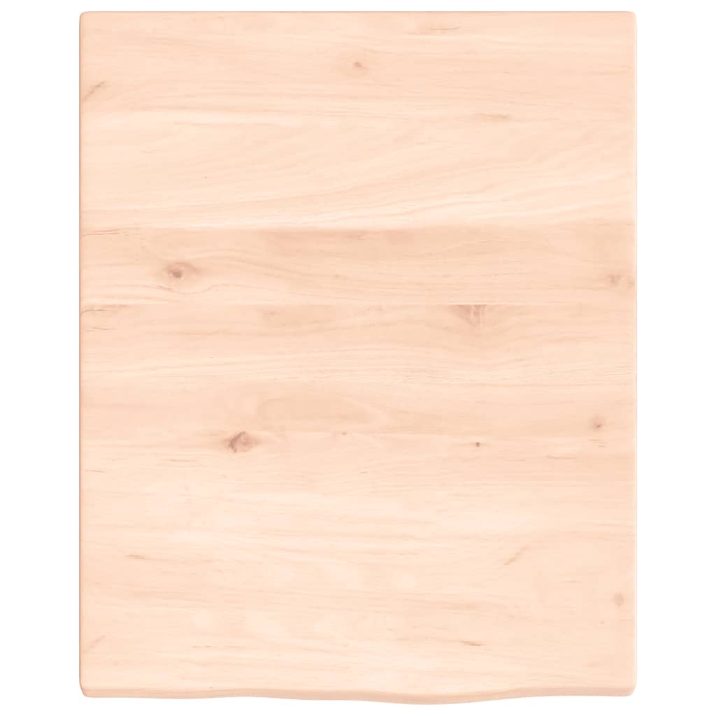 Acél és tömör tölgyfa falra szerelhető mosdópolc 8