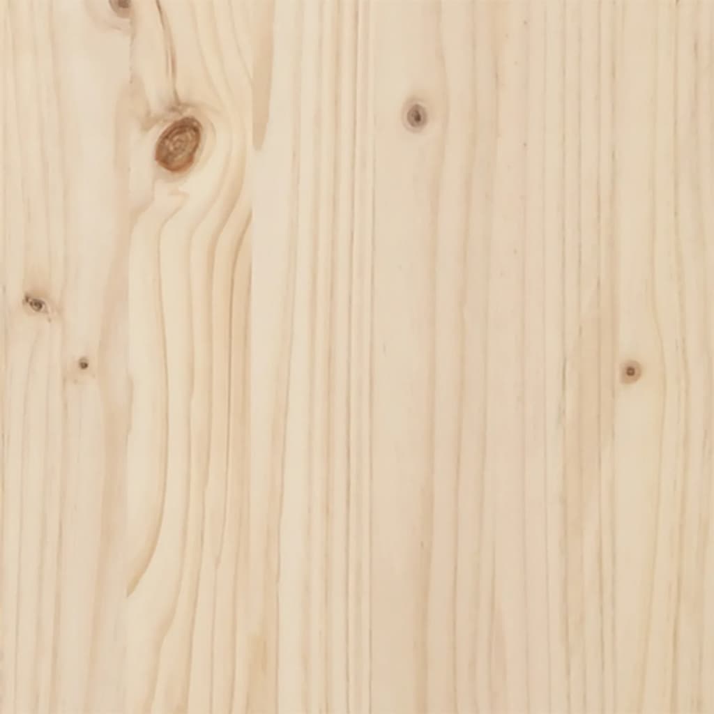 Tömör fenyőfa ágy matrac nélkül 180 x 200 cm 11