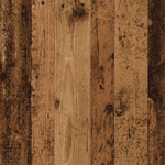 Antik fa színű szerelt fa radiátorburkolat 205 x 21, 5x 83,5 cm 9