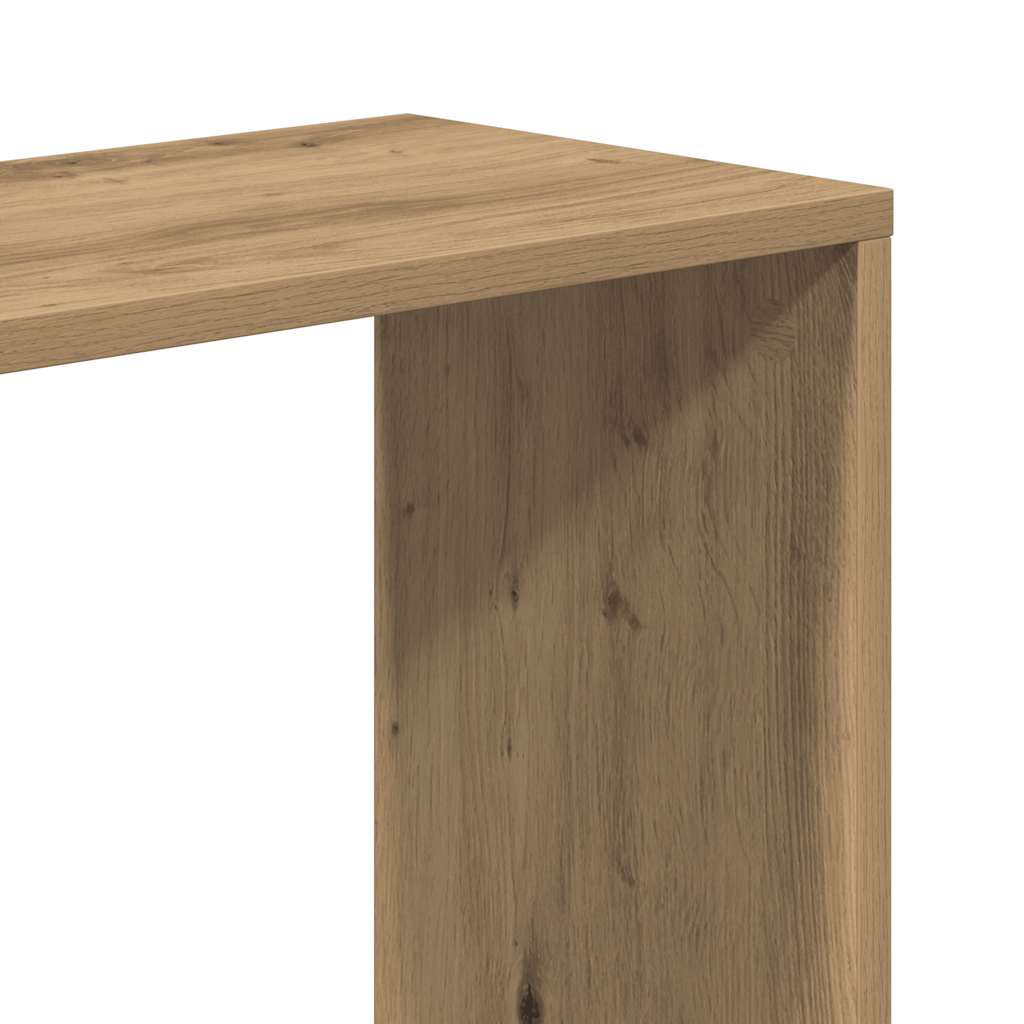 5 szintes kézműves tölgy fa könyvespolc 80,5 x 23,5 x 162,5 cm 8