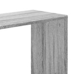 5 szintes szürke sonoma szerelt fa könyvespolc 45x23,5x162,5 cm 6