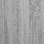 5 szintes szürke sonoma szerelt fa könyvespolc 45x23,5x162,5 cm 7