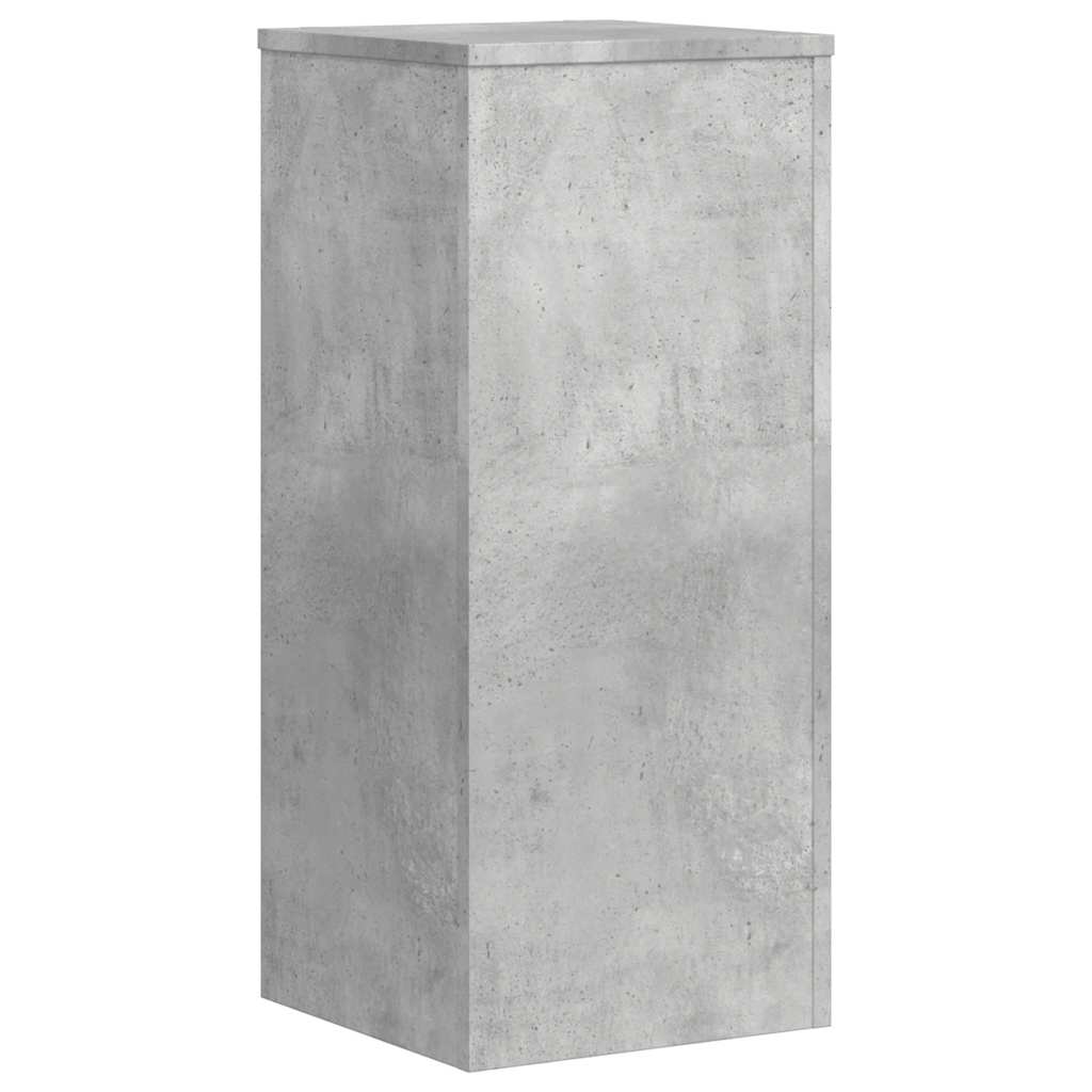 2 db betonszürke szerelt fa növénytartó állvány 30 x 30 x 70 cm 5