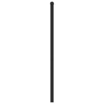 Füstös tölgy színű szerelt fa és acél csere fejtámla 120 cm 4