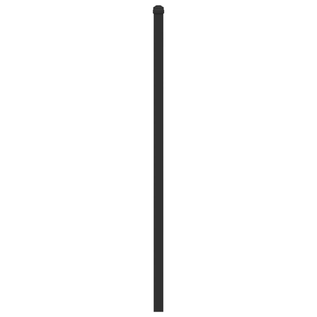 Füstös tölgy színű szerelt fa és acél csere fejtámla 120 cm 4