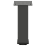 4 db antracitszürke acél dohányzóasztal láb 42-44 cm 5