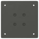 4 db antracitszürke acél dohányzóasztal láb 42-44 cm 7