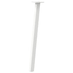 4 db fehér acél konzolasztal láb 72 cm 4