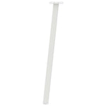 4 db fehér acél konzolasztal láb 72 cm 5
