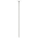 4 db fehér acél konzolasztal láb 72 cm 6