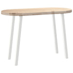 4 db fehér acél konzolasztal láb 72 cm 8