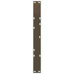 2 db V-alakú natúr acél dohányzóasztal láb 60x(30-31,3) cm 7