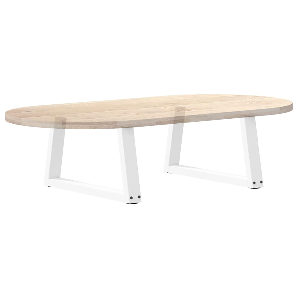 2 db fehér, V-alakú acél dohányzóasztal láb 70 x (30-31,3) cm 8