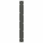 3 db antracitszürke, V-alakú acél étkezőasztalláb 90 x (72-73,3) cm 7