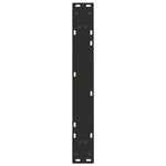 2 db fekete, V-alakú acél étkezőasztal láb 70 x (72-73,3) cm 7