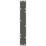 2 db antracitszürke, V-alakú acél étkezőasztalláb 70 x (72-73,3) cm 7