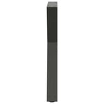 2 db antracitszürke acél étkezőasztalláb 60x(72-73,3) cm 6