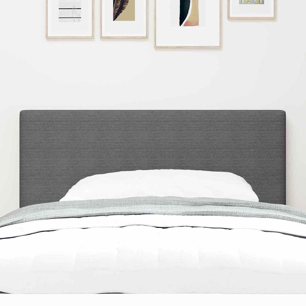 LED ágytámla fejtámlával Világosszürke 90 cm Bársonyos szövet 3