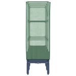 Rattan megjelenésű magaságyás melegháztakaróval 120x40x140 cm 5