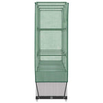 Rattan megjelenésű magaságyás melegháztakaróval 120x40x138 cm 5
