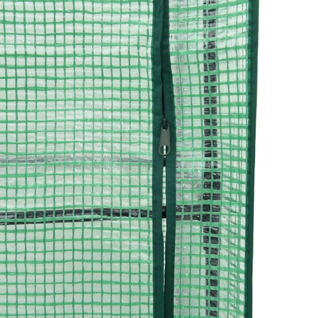 Rattan megjelenésű magaságyás melegháztakaróval 40x40x139 cm 8