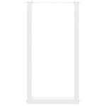2 db U alakú bárasztalláb fehér 50x(90-91) cm acél 5