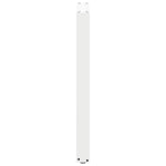 2 db U alakú bárasztalláb fehér 50x(90-91) cm acél 6