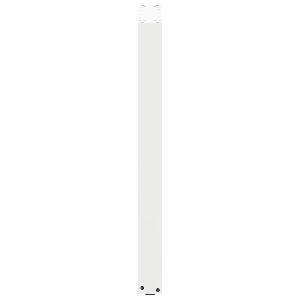 2 db U alakú bárasztalláb fehér 50x(90-91) cm acél 6