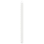 2 db U alakú bárasztalláb, fehér, 60 x (110-111) cm, acél 6