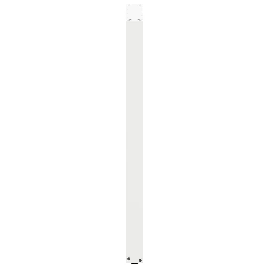 2 db U alakú bárasztalláb, fehér, 60 x (110-111) cm, acél 6
