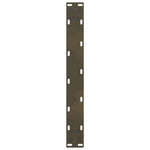 2 db natúr acél dohányzóasztal láb 50 x (30-31) cm acél 7