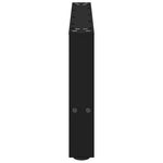 2 db fekete acél dohányzóasztal láb 70 x (30-31) cm 6