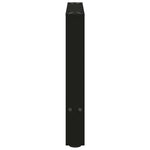 2 db fekete acél dohányzóasztal láb 50 x (42-43) cm 6